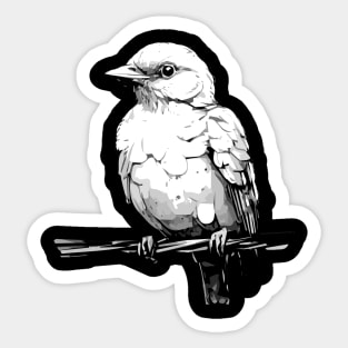 Bird On A Wire - Leonard Cohen Sticker